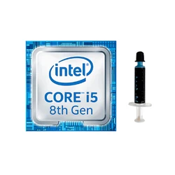 Intel Core i5 8600 LGA 1151 Processor i5 8500 8600K CPU with Thermal Grease i5 8th Gen 8400 with Thermal Paste Quality Guarantee