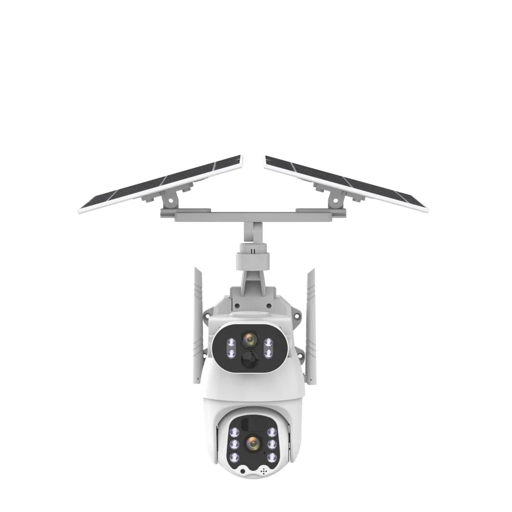 SZGOING 6MP لوحة طاقة شمسية PTZ قبة كاميرا IP مع رؤية ليلية 4G واي فاي الأمن اللاسلكية CCTV بطارية تعمل بالطاقة 360 في الهواء الطلق بطاقة Sim #1