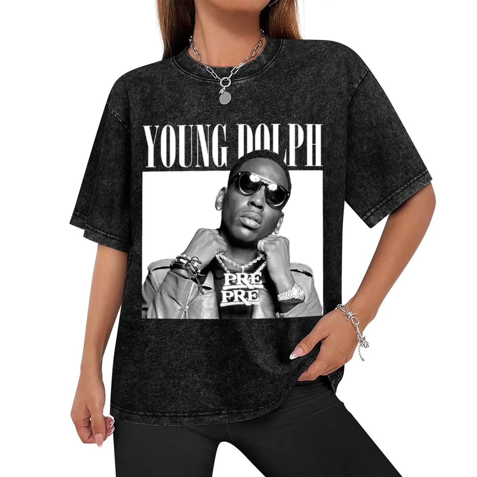 Young Dolph T-Shirt vintage graphic tee anime shirts graphic tee men