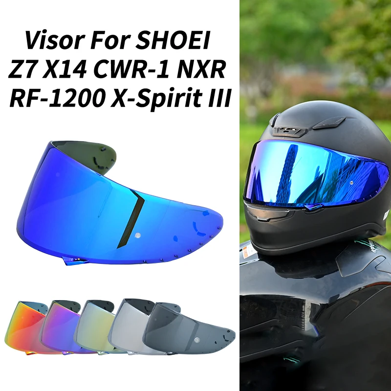 

Козырек для шлема для мотоциклетных шлемов SHOEI X14 Z7 CWR1 RF1200 X-spirit 3 NXR, линзы для шлема, лобовое стекло, аксессуары для мотоциклетного шлема