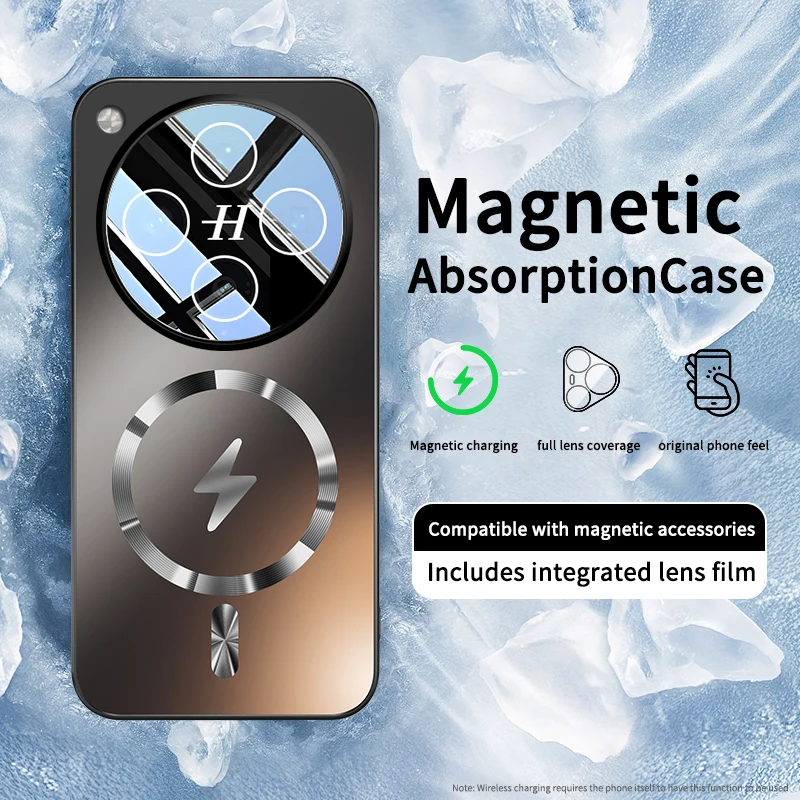 

For OPPO Find X8 Pro Case New Lightning Magnetic Lens Full Cover Anti-drop Cover For OPPO Find X8 Shockproof Bumper Funda