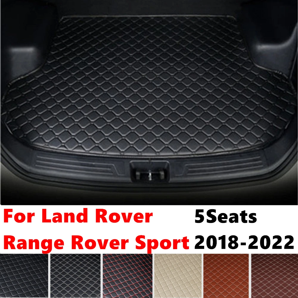 

Автомобильный коврик для багажника Land Rover Range Rover Sport 5 мест 2022 2021 2020-2018 Задняя подкладка для груза аксессуары для интерьера багажника