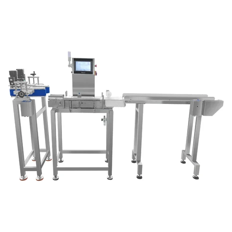 مدقق الوزن بالناقل الصناعي لعلب الجرار الزجاجات #2