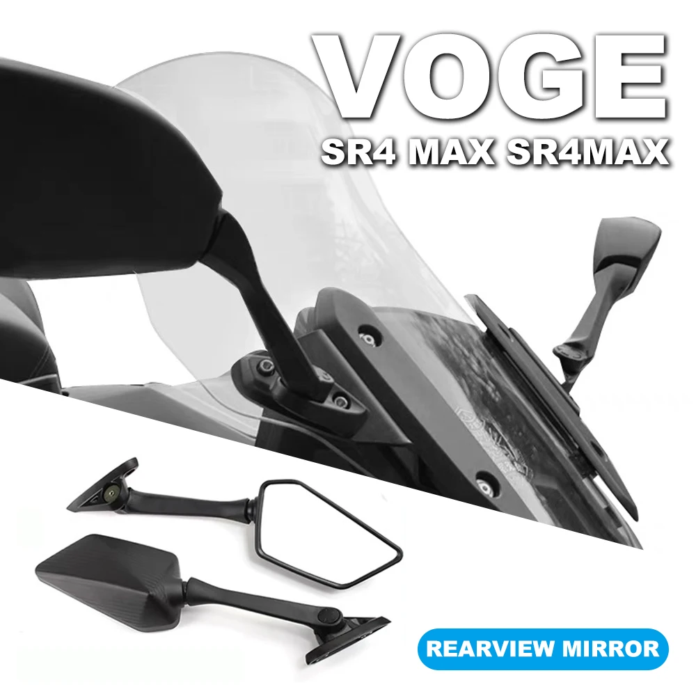 

Motorcycle Rearview Mirror Moving Forward Modified Folding Rearview Mirror Anti-Glare Reflection FOR VOGE SR4 MAX SR4MAX