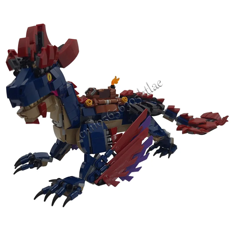 549 أجزاء الخيال التنين رايدر وحدات نموذج مخصص لتقوم بها بنفسك تجميع الطوب لعب لمحبي الخيال عرض مهرجان مفاجأة الهدايا #2