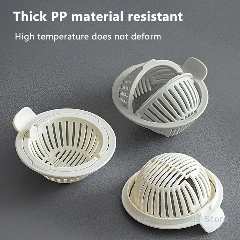 1Pcs Round Shape Kitchen Sink Filter Hair Filtration Large-caliber Filter Grid Cover Quick Drainage Anti-clogging Mesh