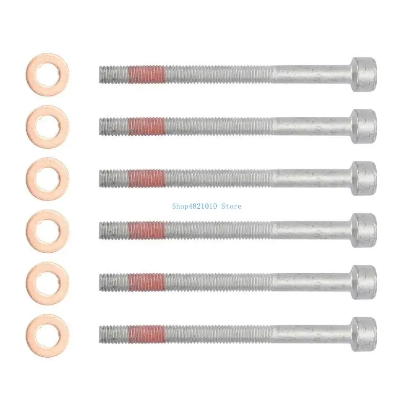 

T3LF Топливные форсунки медные кольца и держатель для W203 W204 W169 W164 W212 K05073719AA