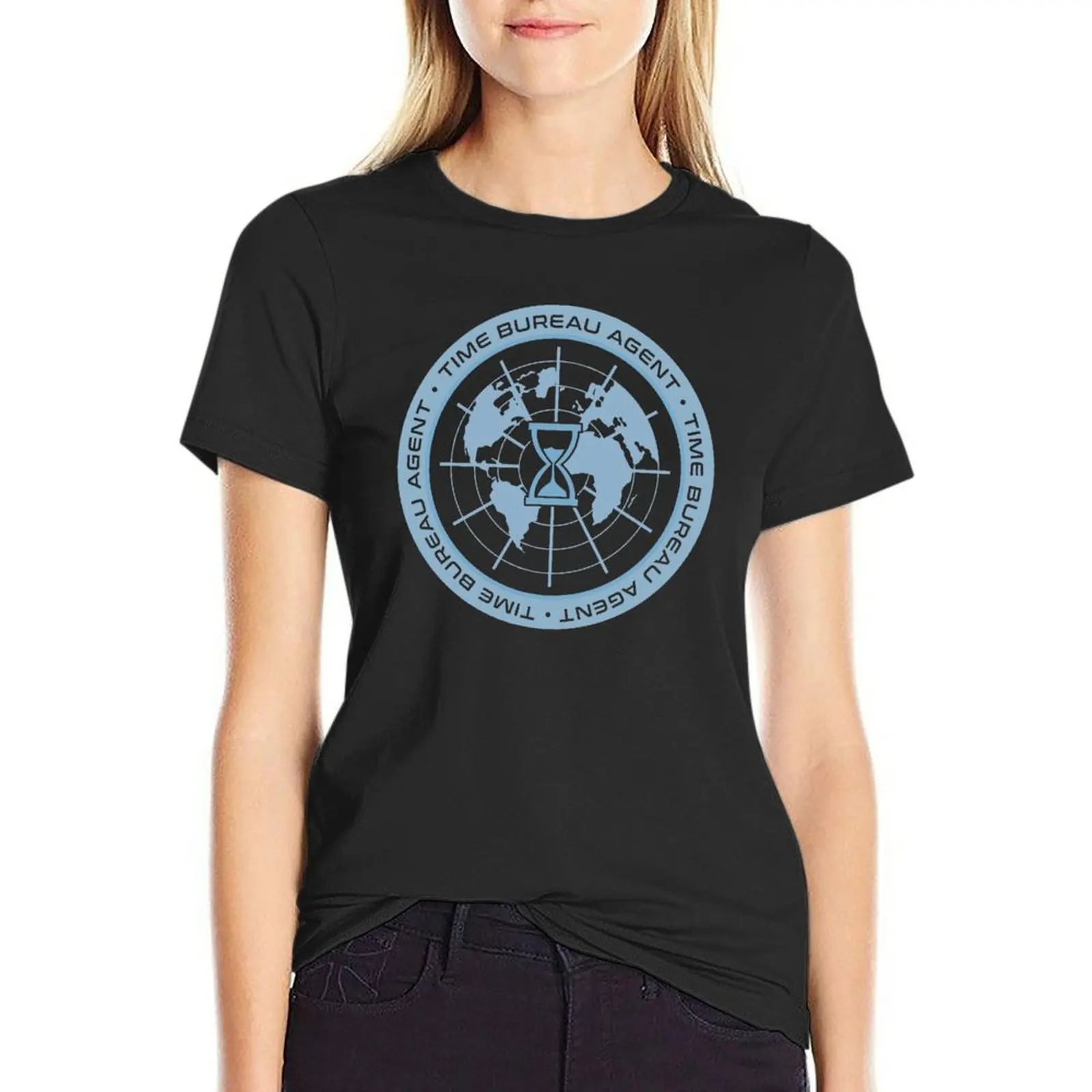 

Time Bureau Agent T-Shirt hippie clothes summer clothes summer clothes for Women