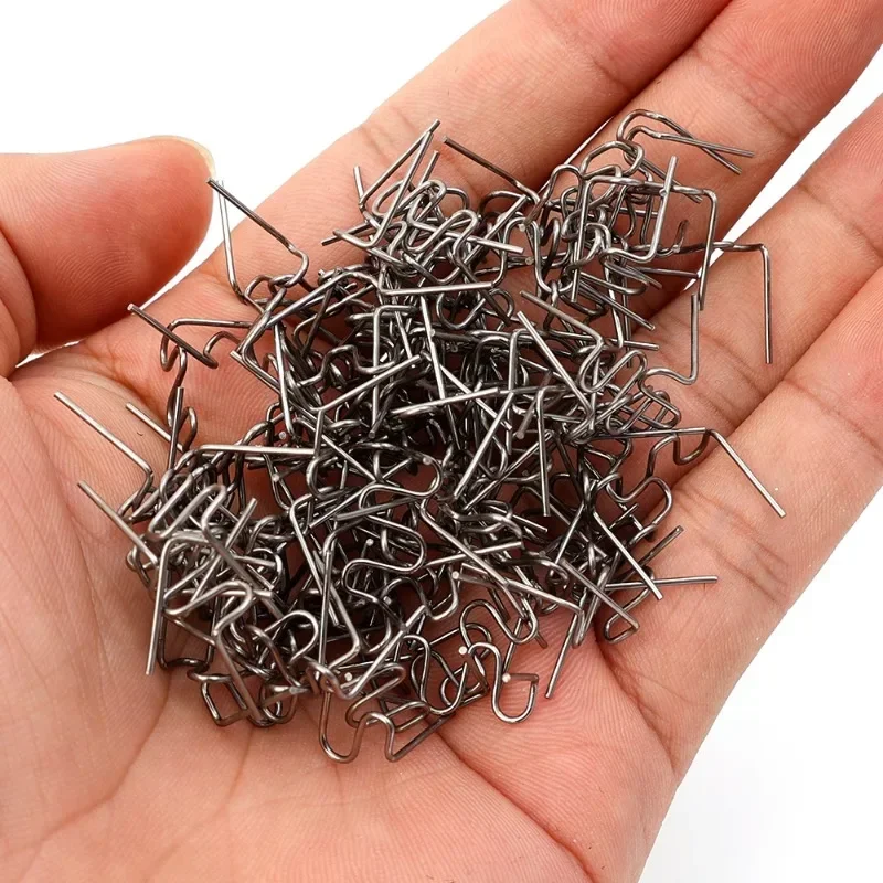 0.8mm Hot Stapler Staples for Plastic Welder Auto Body Crack Repair Standard Pre Cut Staples Welding Bumper Car Bumper Repair