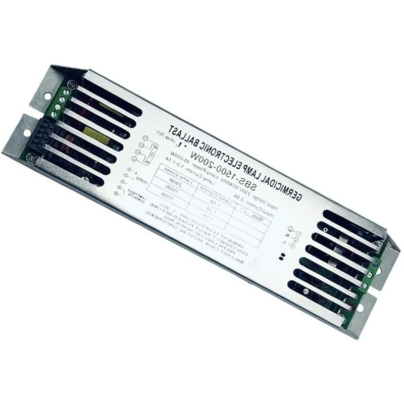 BMBY-SBS-1500-200W 200W Electronic UV Ballast Driver For T5 T6 UVC Germicidal Lamp Ultraviolet Light