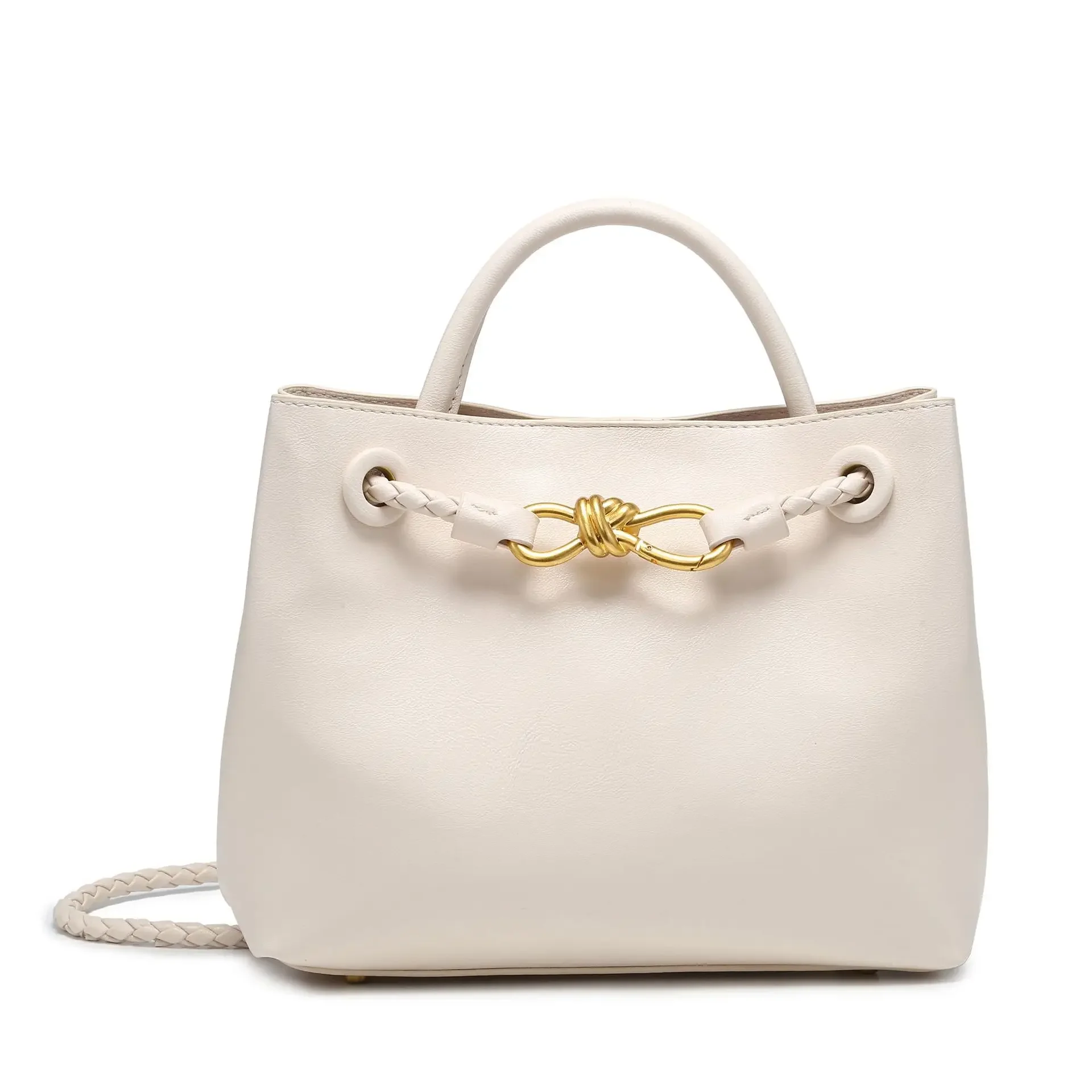 حقيبة يد كلاسيكية متعددة الاستخدامات ذات سعة كبيرة عصرية 2024 حقيبة نسائية منسوجة جديدة عصرية لوازم عبر الحدود #4