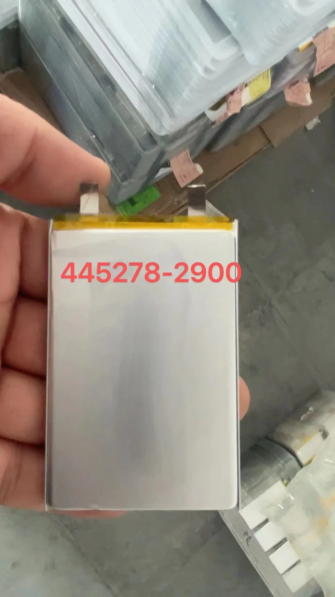 3.7V polymer lithium-ion battery intelligence express video early education machine 445278 mobile power bank battery cell