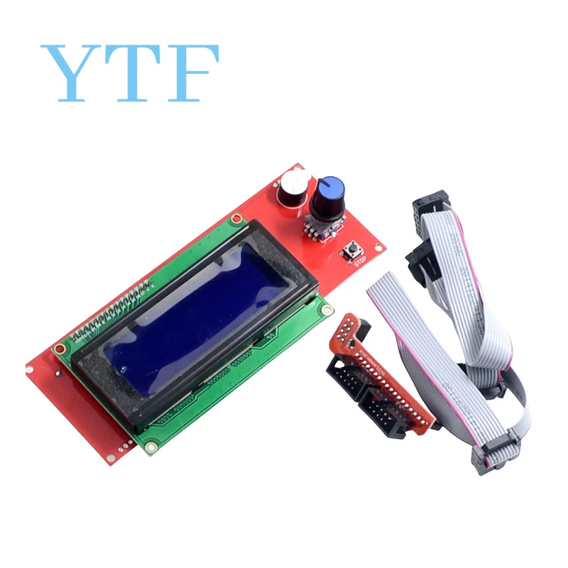 3D Impressora RAMPAS 1.4 Kit Kit 2004 LCD MEGA2560 R3 5pcs * A4988