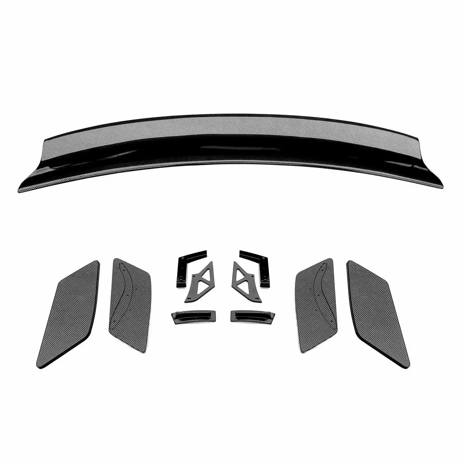 

MP Concepts GT500 Track Pack Style Rear Spoiler Carbon Fiber Appearance Rear Spoiler for Mustang Spoiler 2015 to 2023