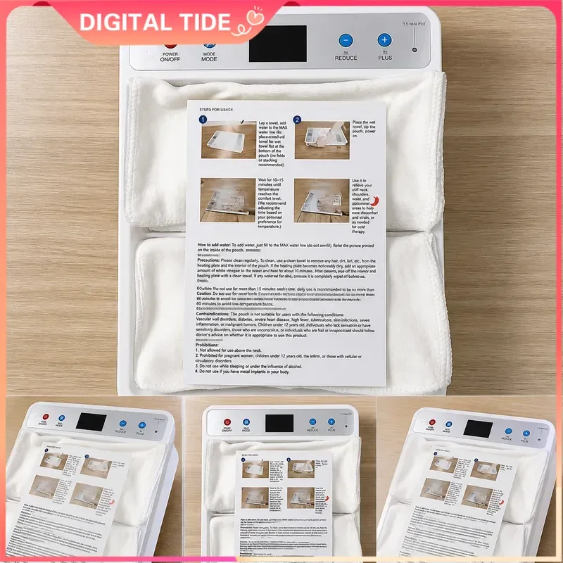 Ion Therapy Device for Hand Foot Sweating Hyperhidrosis Treatment Antiperspirant Machine Multi Purpose Sweat Reduction Tool