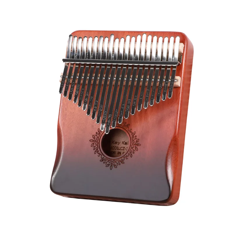 Mahogany 21 Key Kalimba Thumb Piano 17 Key Finger Piano for Beginners Adult & Kids Mbira Musical Instrument Gift