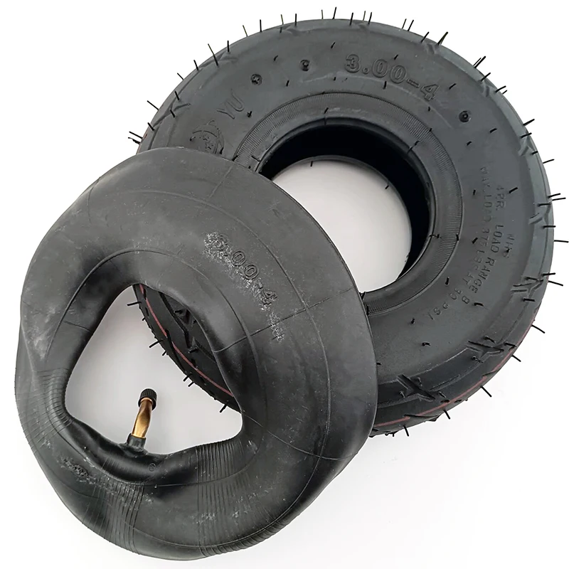 

LING QI 3.00-4 Pneumatic Tire Suitable For Motorcycles, ATVs And Go-karts