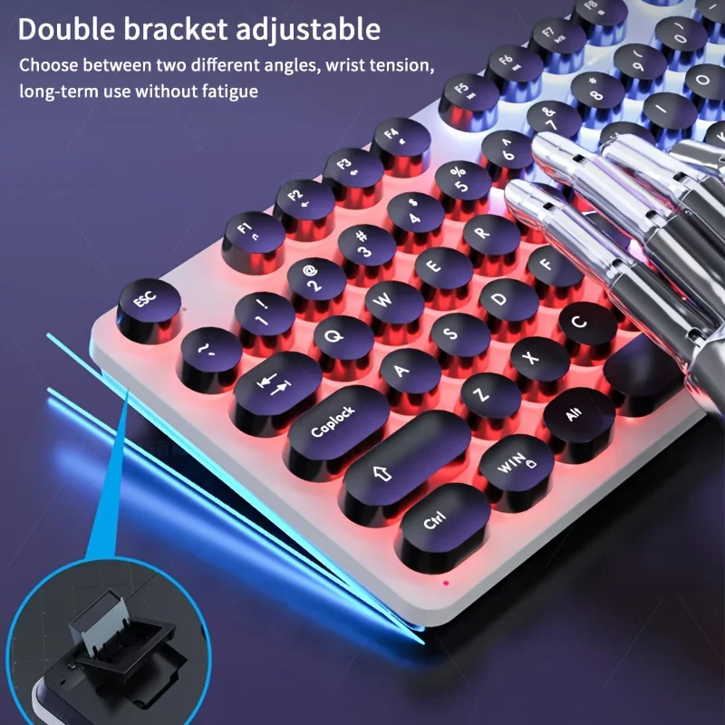 

Acer RGB backlit mechanical gaming keyboard, plug and play, compatible with PC, laptop, desktop computer