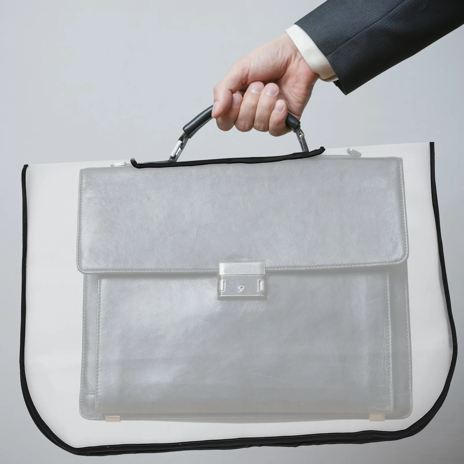 

Transparent Handbag Rain Cover Eva Waterproof Protective Raincoat for Women Tote Backpacks School Bag Rain Cover Outdoor Travel