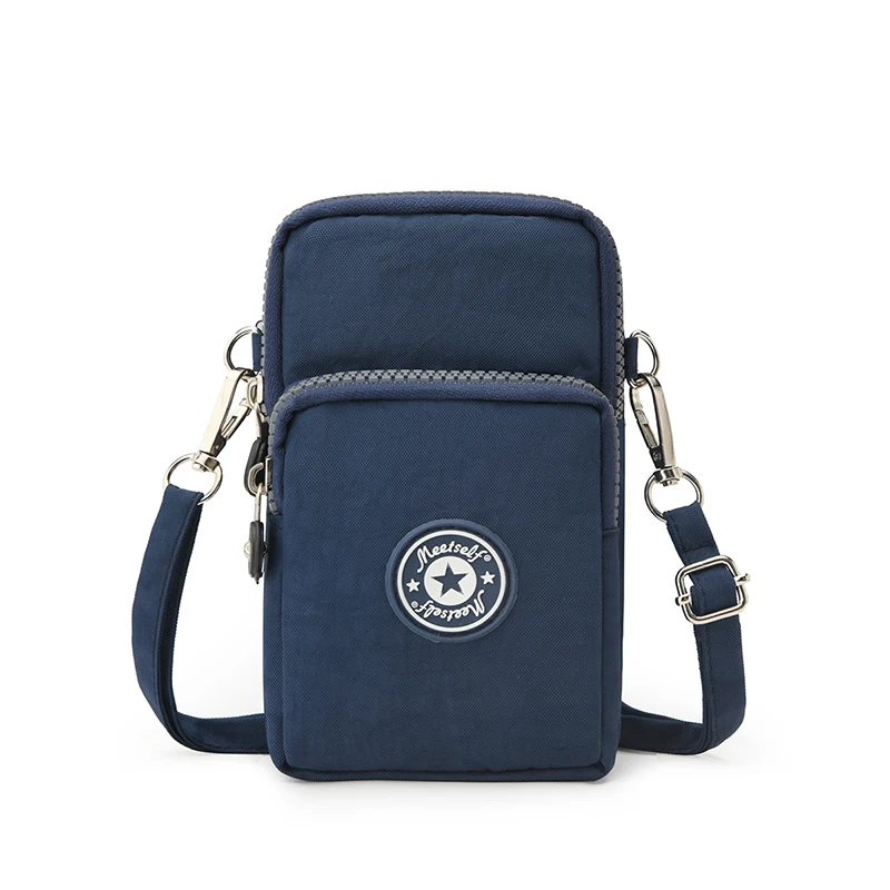 

Кошелек для монет, водонепроницаемый чехол для мобильного телефона, мужская сумка через плечо, модная маленькая сумка через плечо на одно плечо