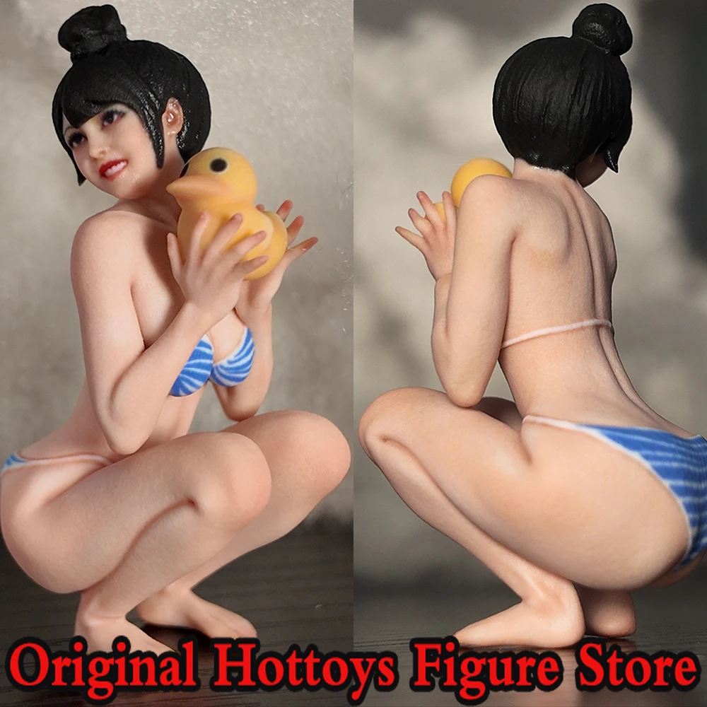 

In Stock 1/16 Scale Female Soldier Cute Swimsuit Beauty Mini Sculpture Full Set About 3cm Action Figure Model Collection