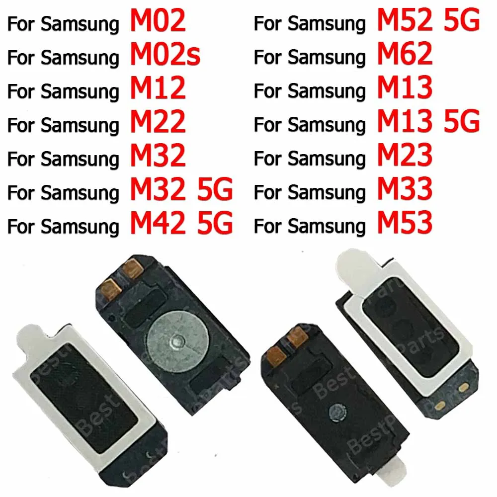 Top Ear Speaker For Samsung Galaxy M02 M02s M12 M22 M32 M42 M52 M62 M13 M23 M33 M53 5G Front Earphone Sound Earpiece Replacement