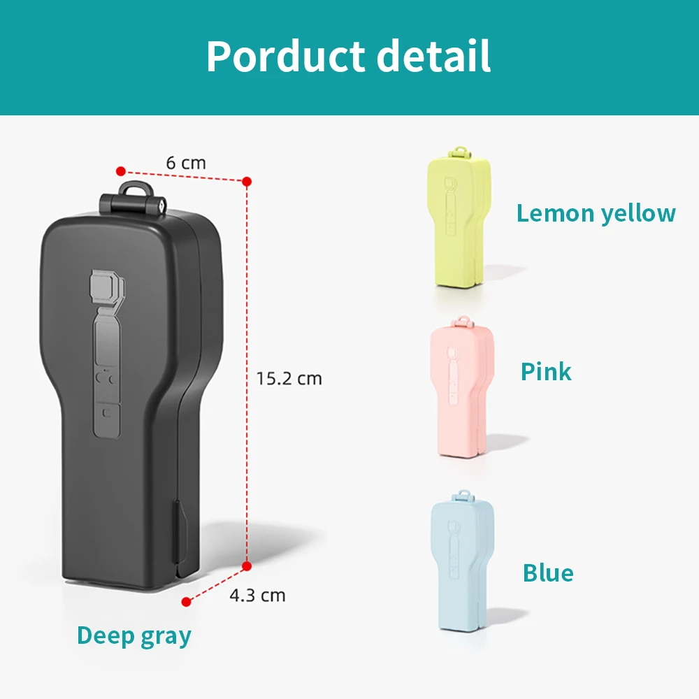 Flip Protective Case for DJI Osmo Pocket 4 Shockproof Anti-Scratcht Protective Cover Shell for DJI Pocket 4 Accessories image 6