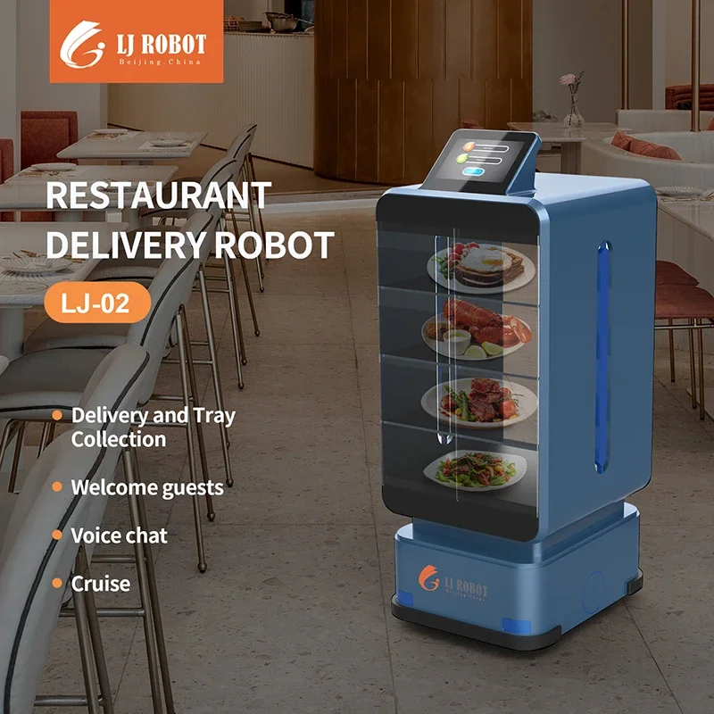 Autonomous Food Robot Restaurant Hotel and GOLF Needs Self Driving  Outdoor robot for golf course