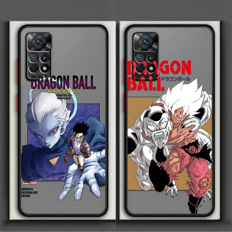 Dragon Ball Frieza Back Phone Cover Case for Xiaomi Redmi Note 7 10S 8T 13 14 12 Pro Plus 12s 8 9 10 11 Pro 11S 9S #2