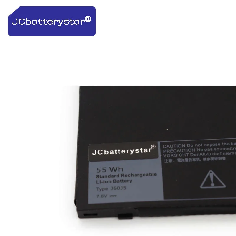 Imagem -02 - Jc-original Substituição da Bateria do Portátil J60j5 Dell Latitude E7270 E7470 J60j5 R1v85 Mc34y 242wd 7.6v 55wh Alta Qualidade