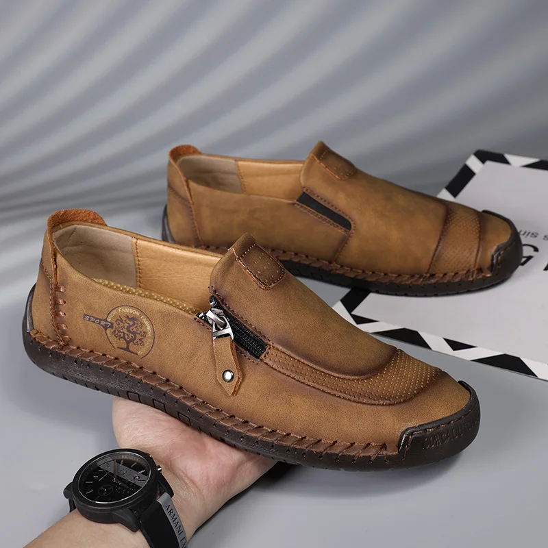 

New Men Casual Soft Bottom Hand Sewn Gradient Color Anti Collision Breathable Lightweight Outdoor Sports (38-48)