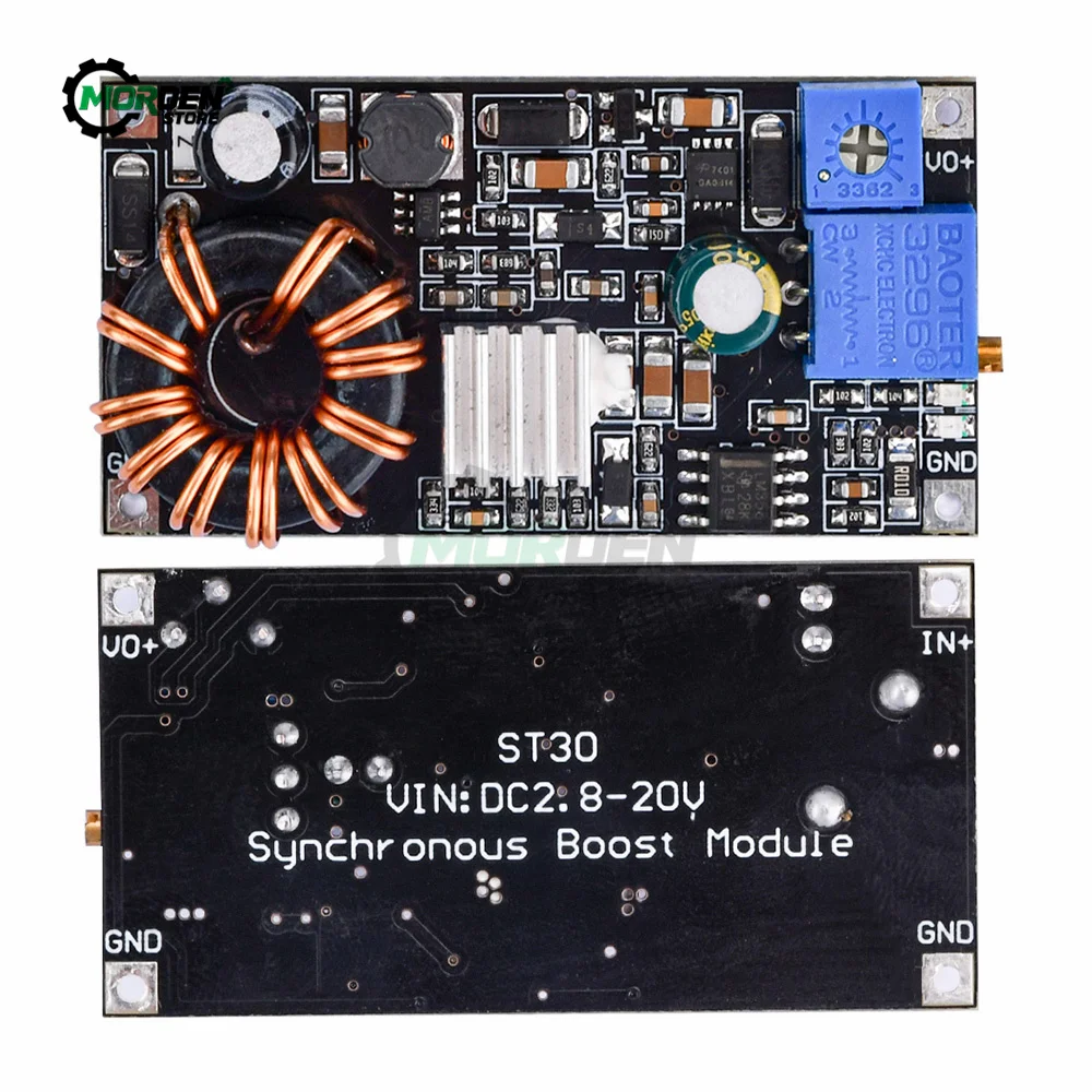 DC2.7-20V  Low-Voltage Boost Constant Voltage Stabilized Current Synchronous Rectifier Power Module Power Supply Accessoires