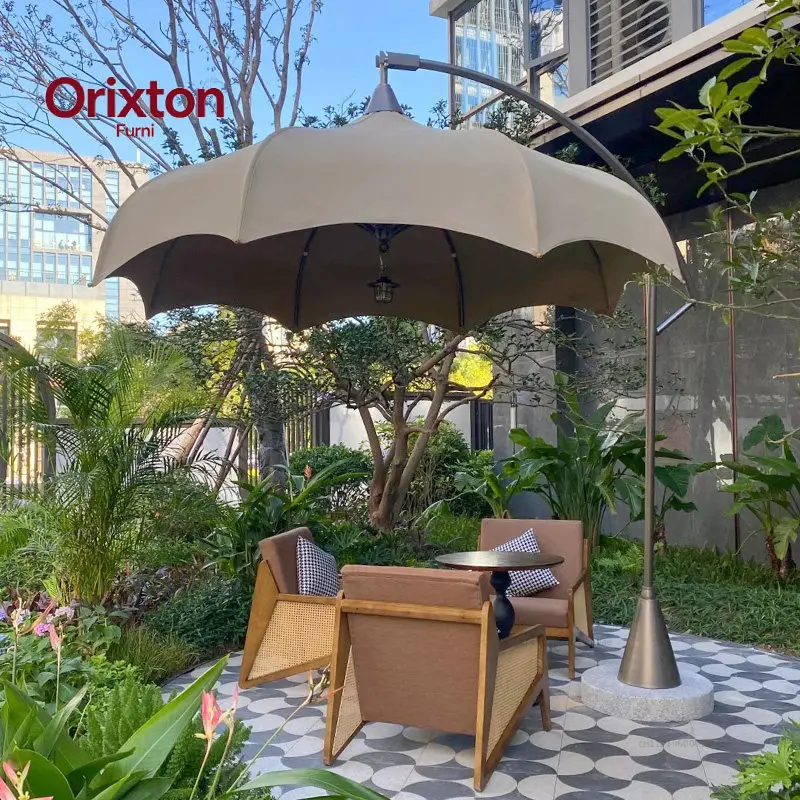 Outdoor sunshade umbrellas, courtyard villa garden umbrellas, outdoor waterproof and sun-protective umbrellas