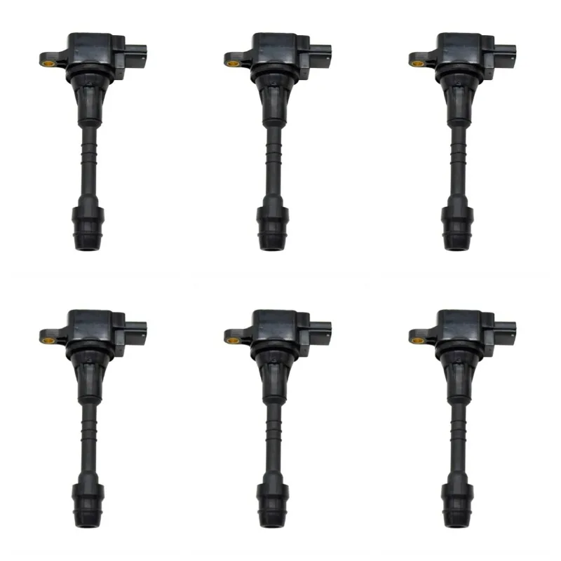 

6pcs Ignition coils 22448-AR215 GN10553 for Infiniti FX45 M45 Q45 Nissan Patrol FX45 M45 Q45 Y61 4.8L 22448AR215 GN10553 VK45DE