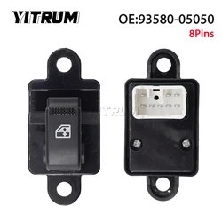 YITRUM 93580-05050 9358005050 New Passenger Side Window Lifter Control Switch For Hyundai Santro 2005-2009 ATOS PRIME 2002-2008