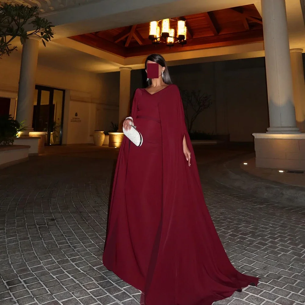 

Simple Evening Dresses Long Sleeves Mermaid Evening Gowns Elegant Long Floor Length Prom Dresses Dress Customized 2025