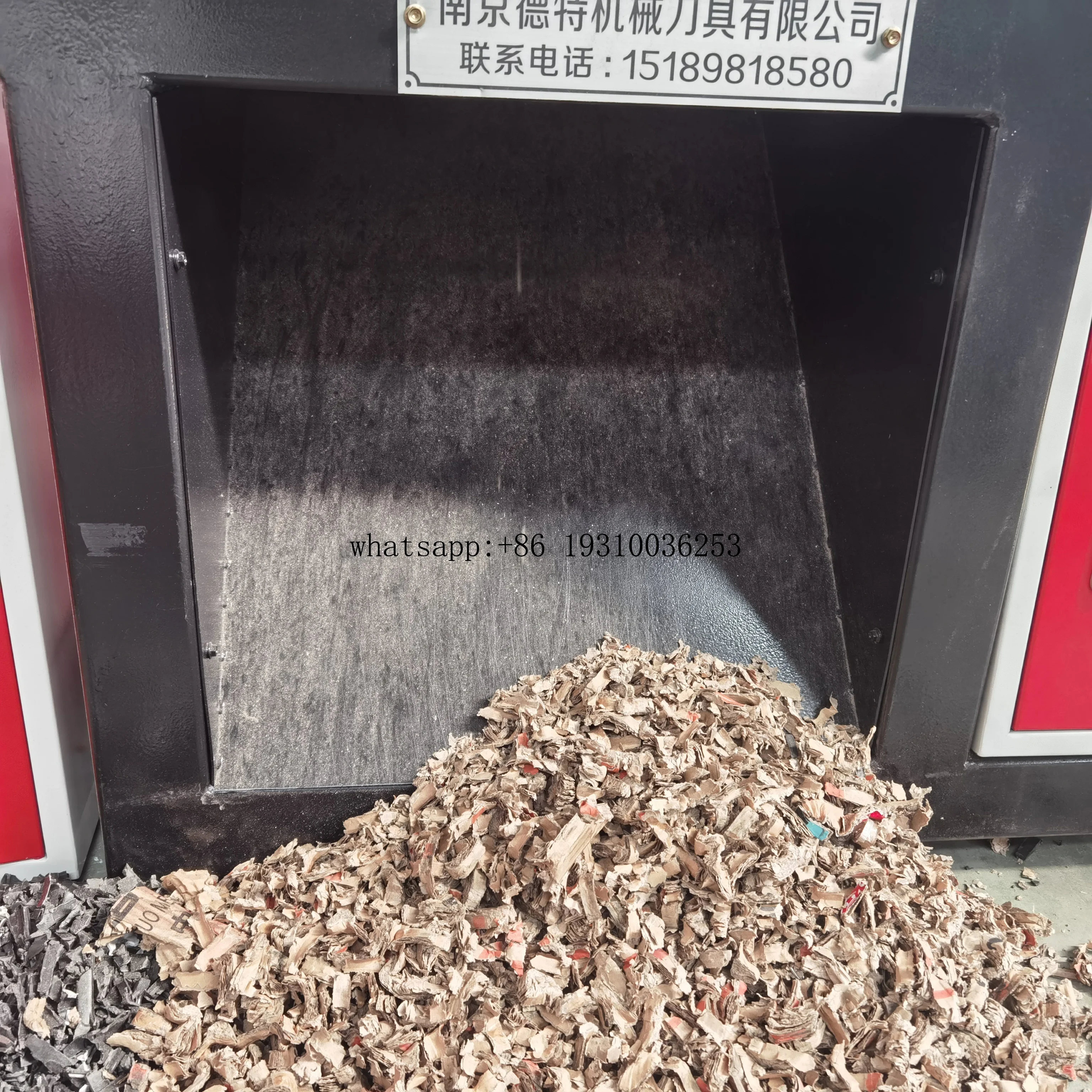 Factory Direct Large Double Shaft Metal Crusher Wood Shredder Metal Scrap Shredder
