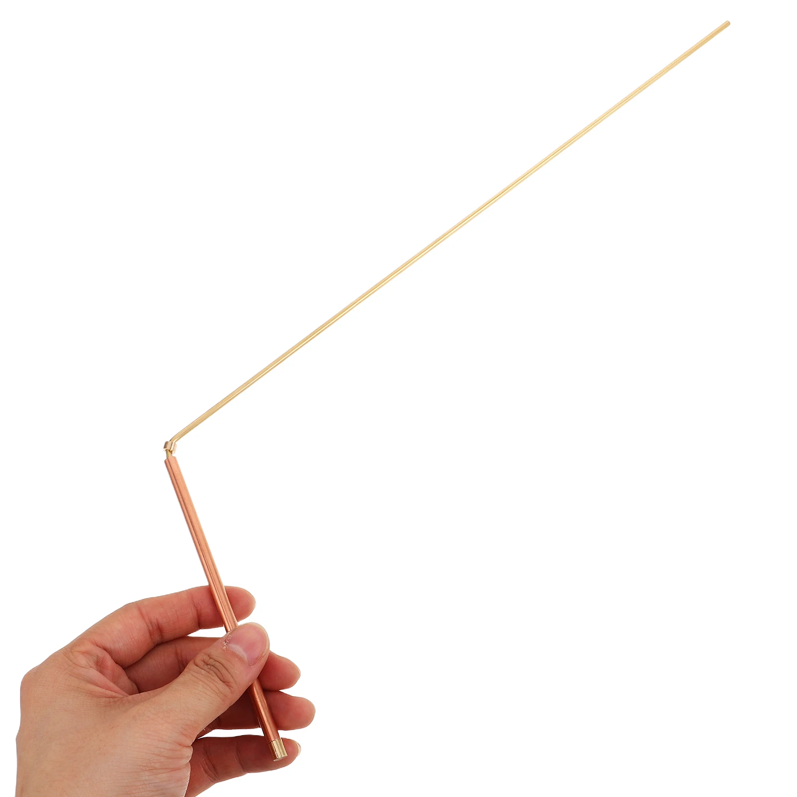 

2 pcs Copper Detection Rods High Precision Portable Divining Tools for Ghost Hunting Water Locating