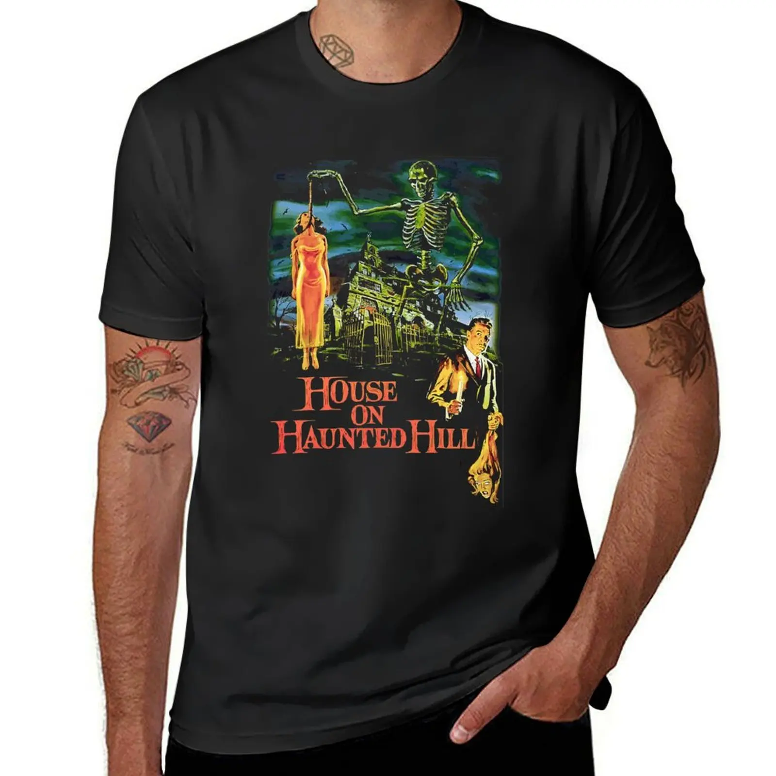 

House on Haunted Hill (1959) Classic T-Shirt vintage clothes kawaii clothes tshirts personalised men clothing