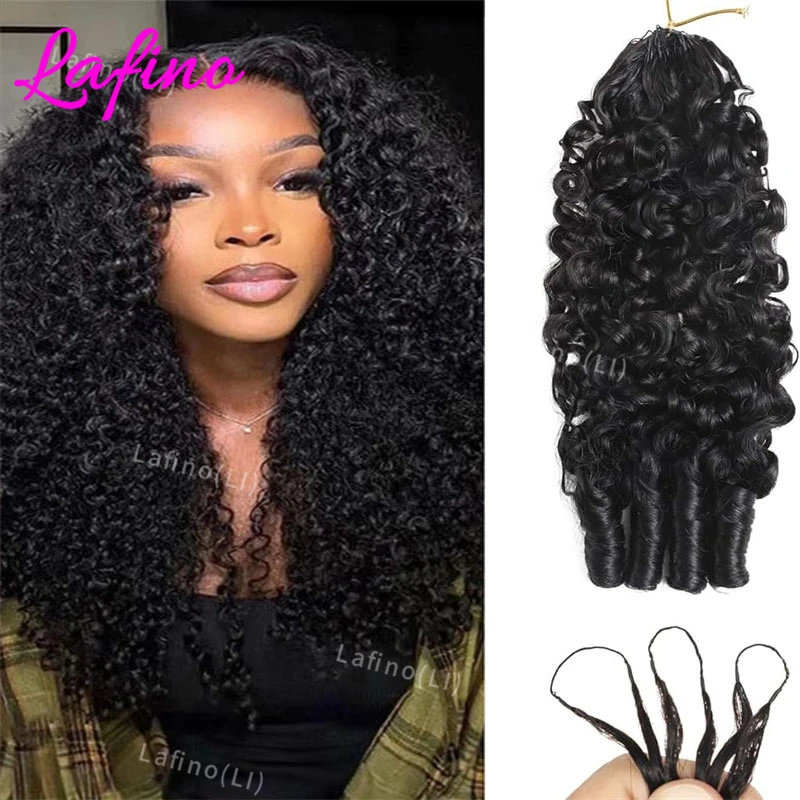 

Накладные волосы для плетения крючком: пышные кудри в стиле пикси, без узлов, с эффектом натуральных волос, предварительно разделенные для плетения кос, мелкие спирали, кудрявые волосы для крючкового плетения.