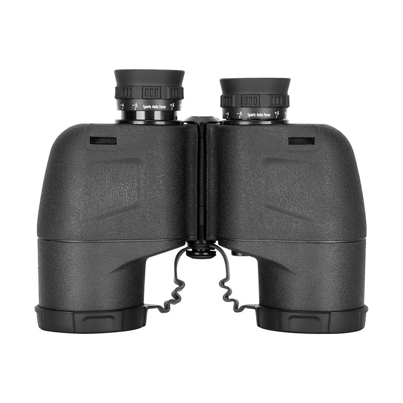 For Marine Binoculars for Adults 10X50 Waterproof Binoculars with Illuminated Rangefinder Compass BAK4 Prism for Boating