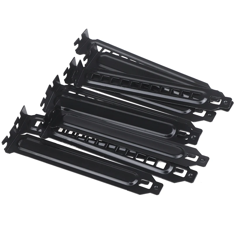 5Pcs Desktop Chassis PCI Baffle Dust Protection Expansion Slot Cover Plate Dust Bezel For Computer PC Case