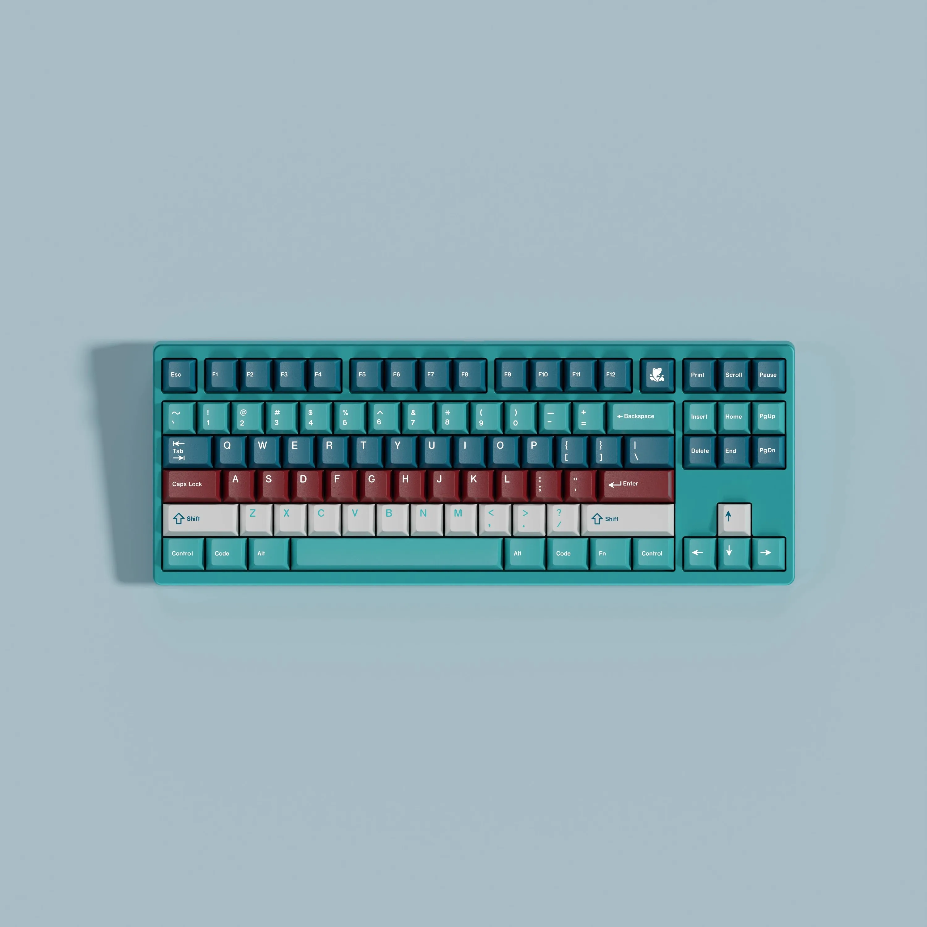 1 Set KKB Lake Motosu Keycaps PBT Dye Subbed Key Caps Cherry 
