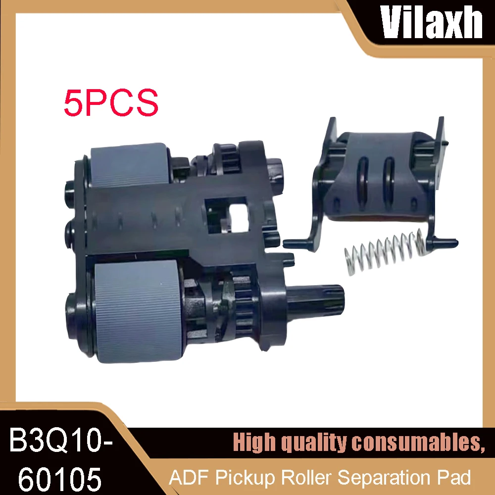 

5X B3Q10-60105 B3Q10-40080 B3Q10-40079 Разделительная накладка ролика захвата ADF для HP M277 M278 M280 M281 M283 M377 M477 M426 M427