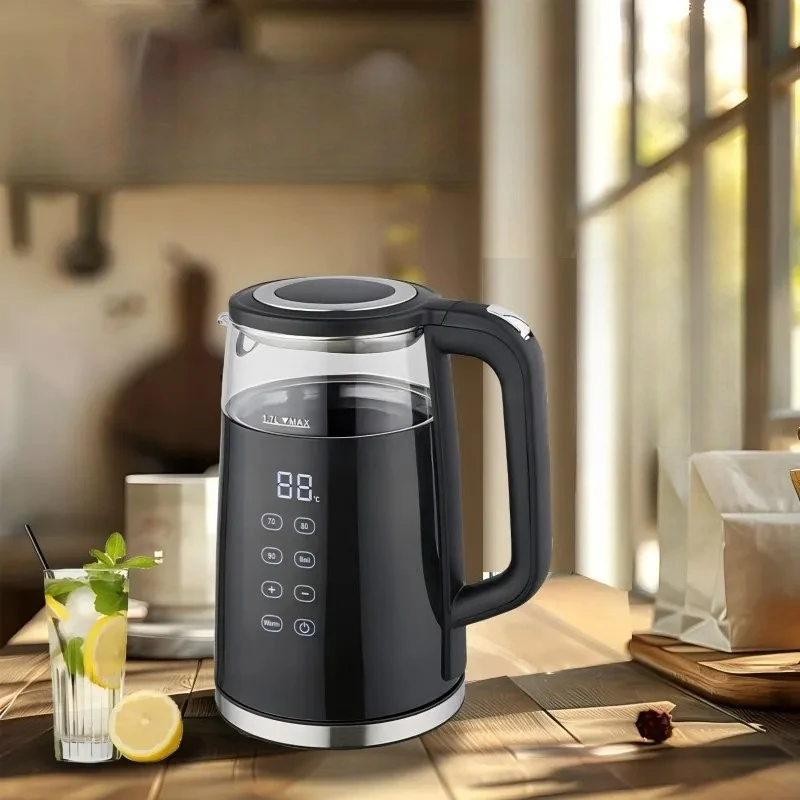 -For 2200W  Kettle 13 Level Smart Touchscreen Temperature Adjustment Electric Water Kettle Fast Heating Coffee Pot Electric*