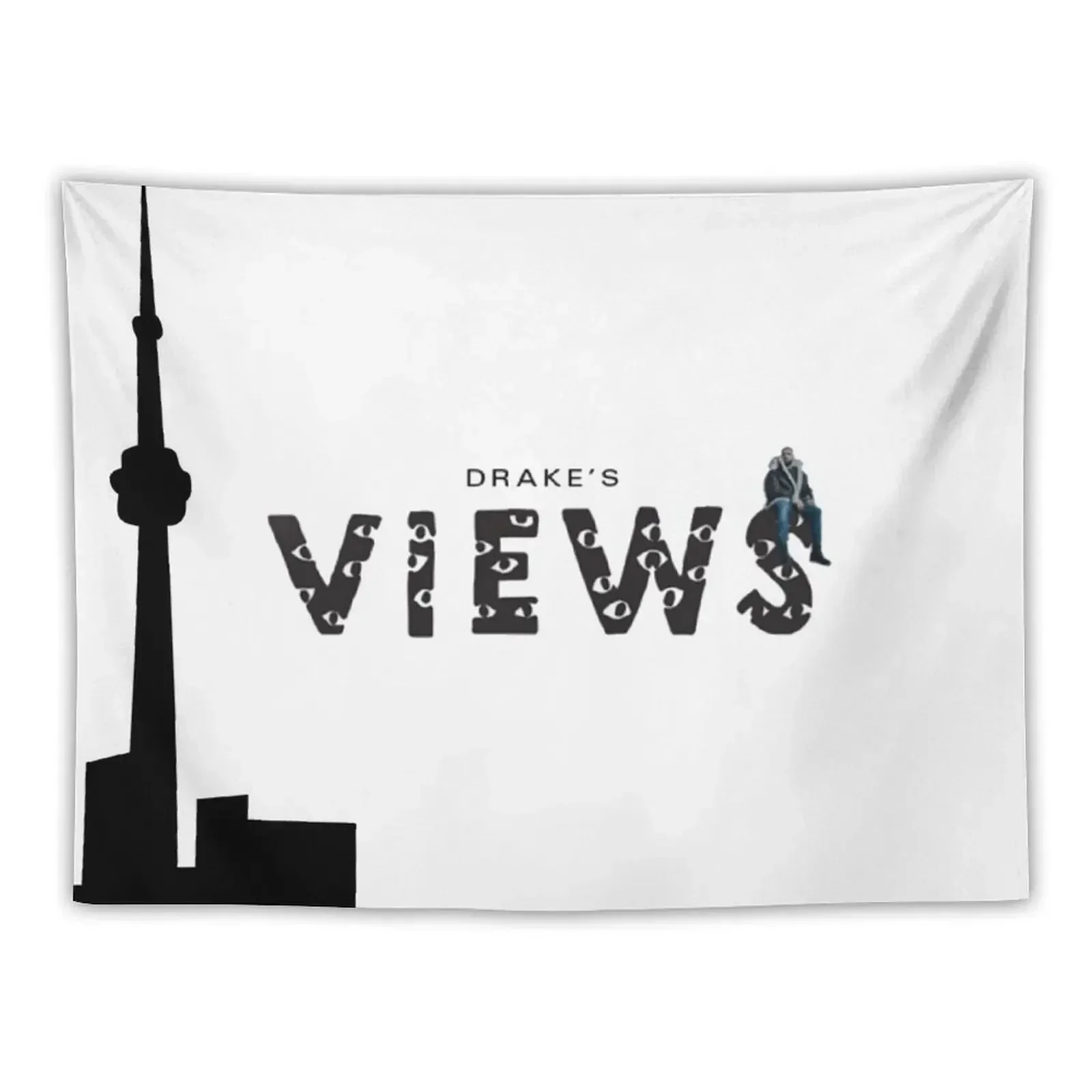 

Drake Views Tower Tapestry Decor For Bedroom Wallpapers Home Decor Tapestry