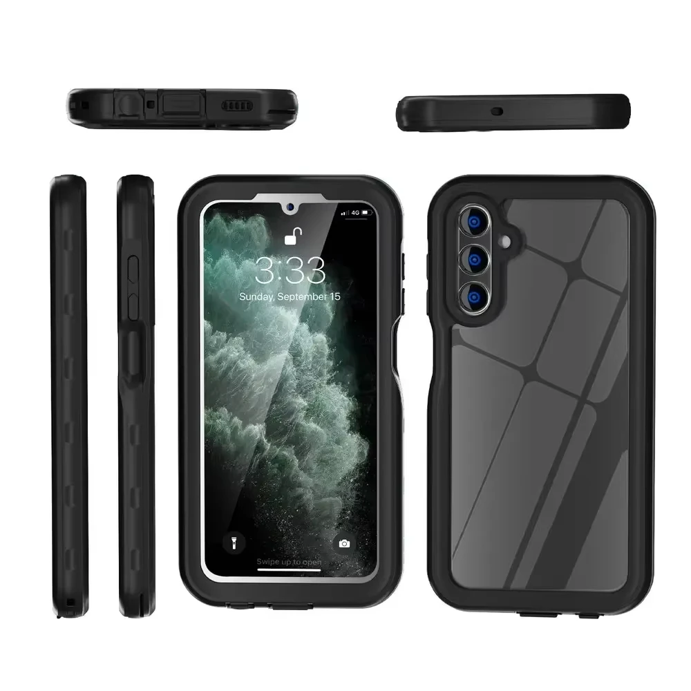 

IP68 Waterproof Case for Samsung Galaxy A55 A26 A36 5G 2025 360 Protect Seal Hard Funda Samsung A15 A25 A35 A55 35 4G Shockproof