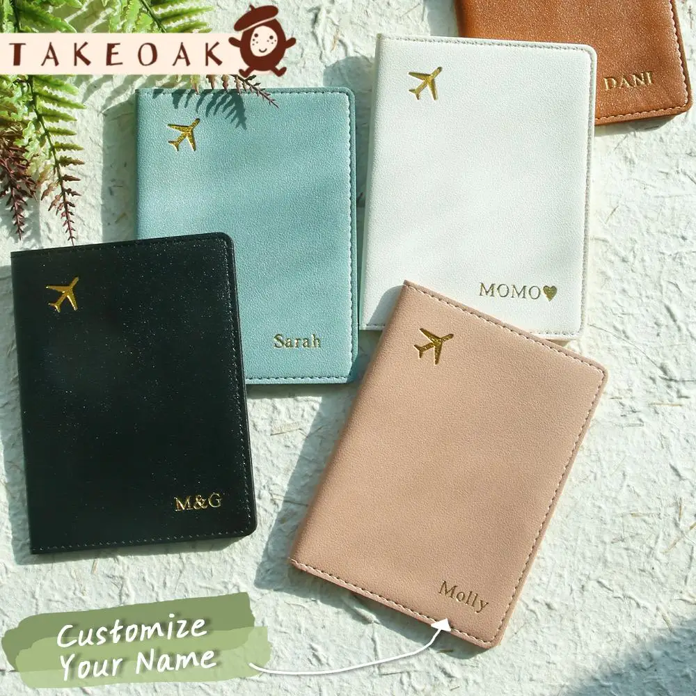 

Custom Engraved Passport Holder Personalized Name Passport Cover Stylish Travel Accessory & Perfect Gift for Travel Lovers