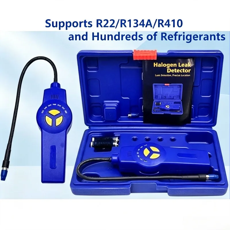 Electronic Refrigerant Leak Detector Automobile Air Conditioning Gas Refrigerant Leak Detection Automatic Detector RLD-382P