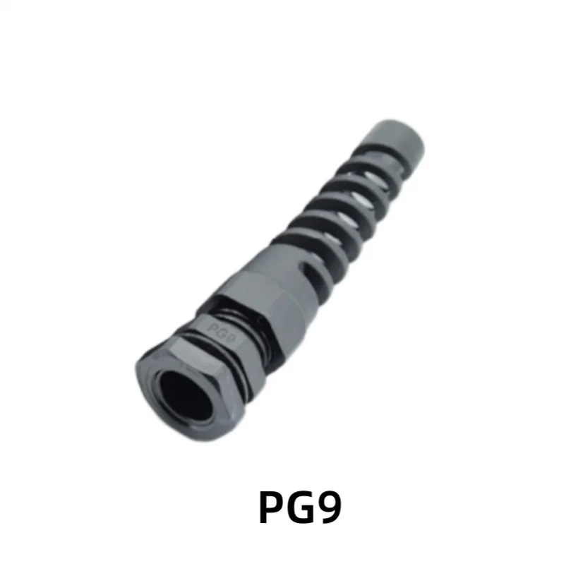 1 Stuk Pg7 Pg9 Pg11 Waterdicht Nylon Kabel Klier Verstelbare F Lex Spiraal Connector Breed Klembereik